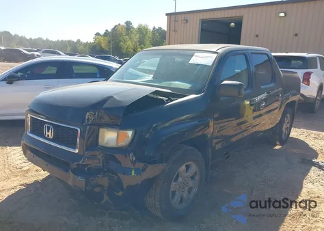 2008 Honda Ridgeline Rtx z USA, uszkodzony, nr VIN 2HJYK16338H518904